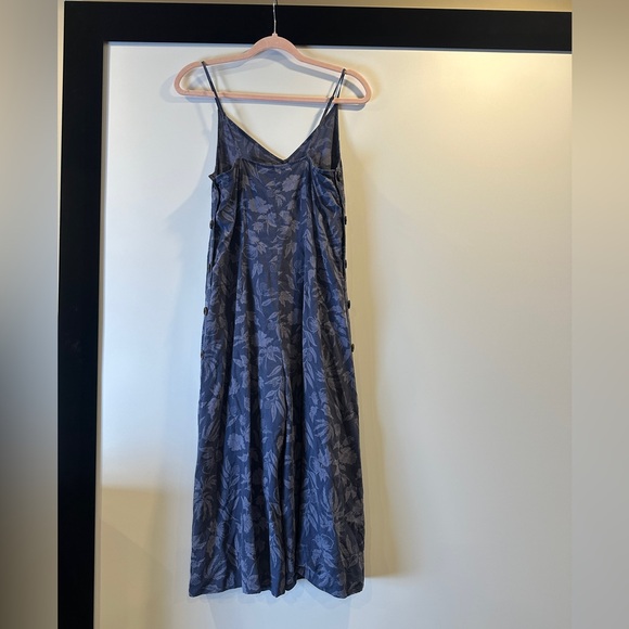 Patagonia Blue Floral June lake Jumpsuit - Picture 8 of 9
